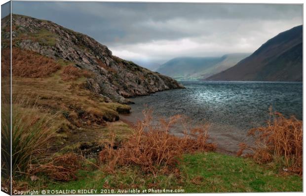 "Wastwater magic" Canvas Print by ROS RIDLEY