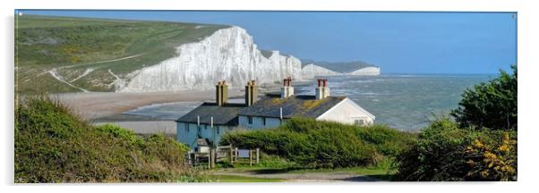 The Seven Sisters panorama Acrylic by Diana Mower