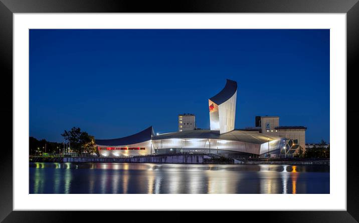 Imperial War Museum North, Manchester Framed Mounted Print by John Hall