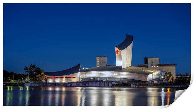 Imperial War Museum North, Manchester Print by John Hall