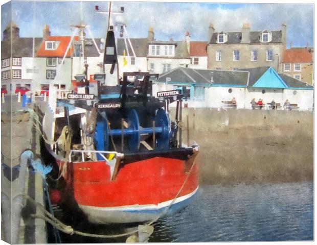 anstruther fife scotland 2 Canvas Print by dale rys (LP)