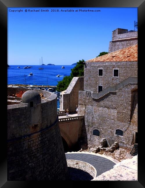 Architecture in Croatia   Framed Print by Rachael Smith