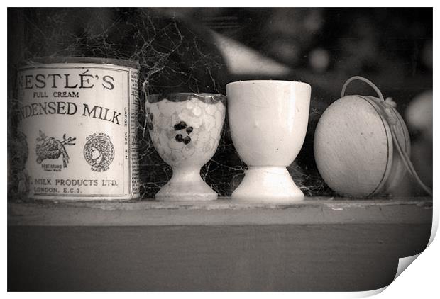 Egg Cup Print by Anth Short