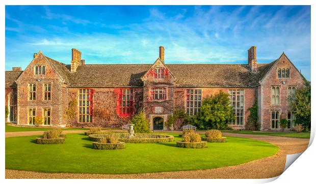 Littlecote House, Hungerford, Berkshire, England,  Print by Mark Llewellyn