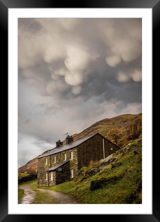 Mammatus Clouds Framed Mounted Print by Mark S Rosser