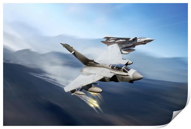 Tonka Strike Force Print by J Biggadike