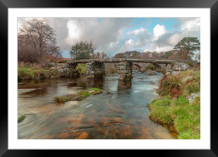 Postbridge, Dartmoor national park Framed Mounted Print by Images of Devon