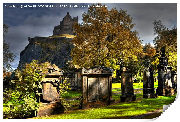Edinburgh Castle, Scotland  Print by ALBA PHOTOGRAPHY