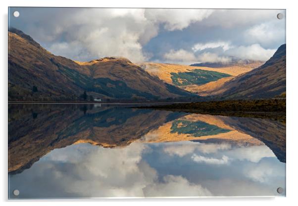 Reflections on Loch Fyne Acrylic by Rich Fotografi 