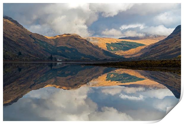 Reflections on Loch Fyne Print by Rich Fotografi 