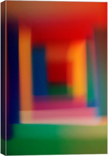 Colored blurred abstract background Canvas Print by Larisa Siverina