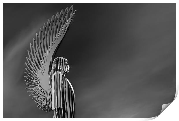 Ethereal Angel Print by Steve Purnell