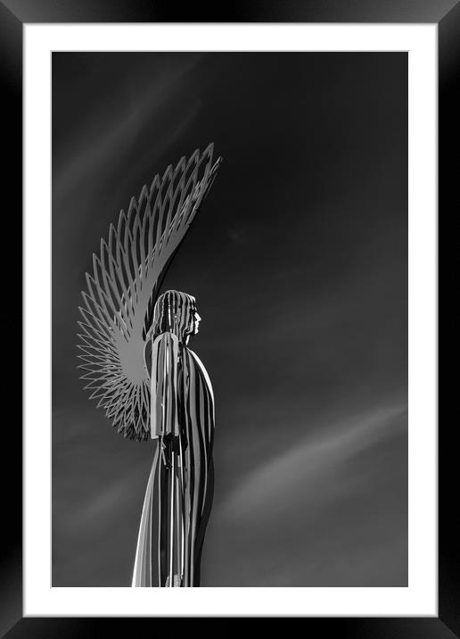 Ethereal Angel 2 Framed Mounted Print by Steve Purnell