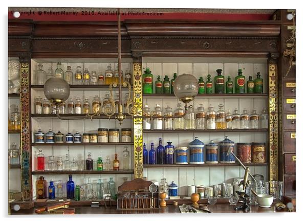 The Apothecary Shop Acrylic by Robert Murray