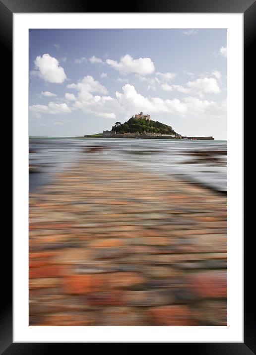St Michael's Mount, Cornwall Framed Mounted Print by Graham Custance
