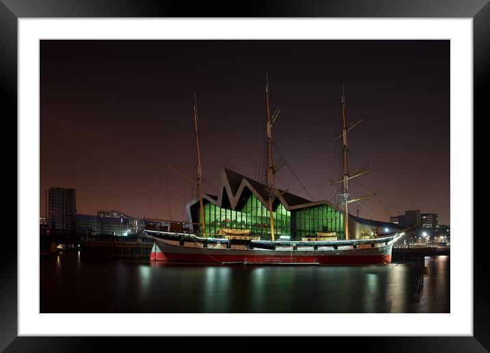 The Glenlee at Glasgow Framed Mounted Print by JC studios LRPS ARPS