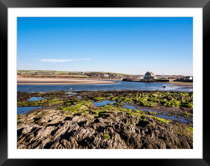 Newport  Beach and Estuary, Pembrokeshire. Framed Mounted Print by Colin Allen