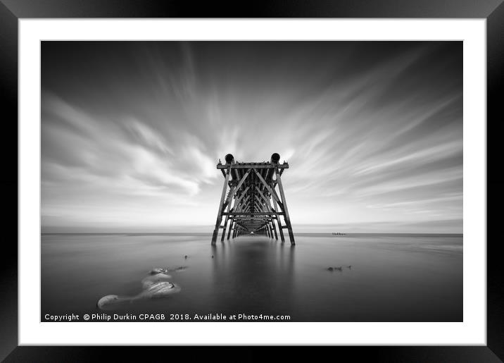 The Majestic Steetley Pier Framed Mounted Print by Phil Durkin DPAGB BPE4