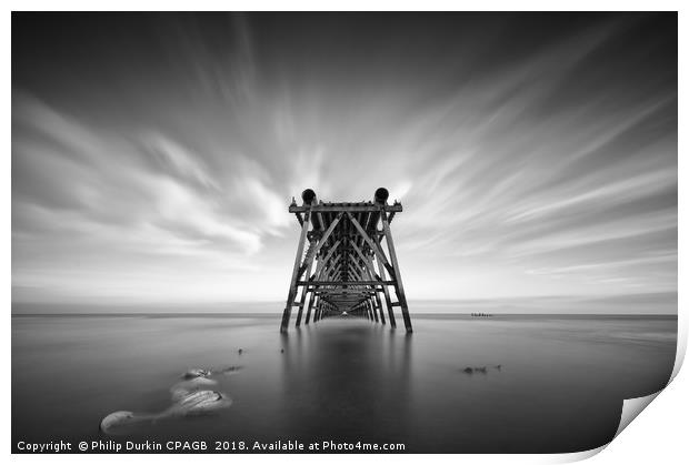 The Majestic Steetley Pier Print by Phil Durkin DPAGB BPE4