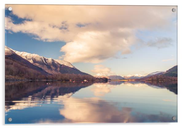 Loch Leven Acrylic by Billy Coupar