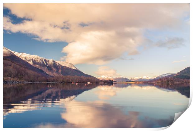 Loch Leven Print by Billy Coupar