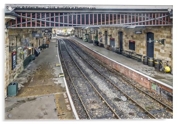 Pickering Station Acrylic by Robert Murray