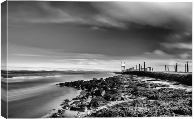 Lindisfarne Causeway Canvas Print by Naylor's Photography