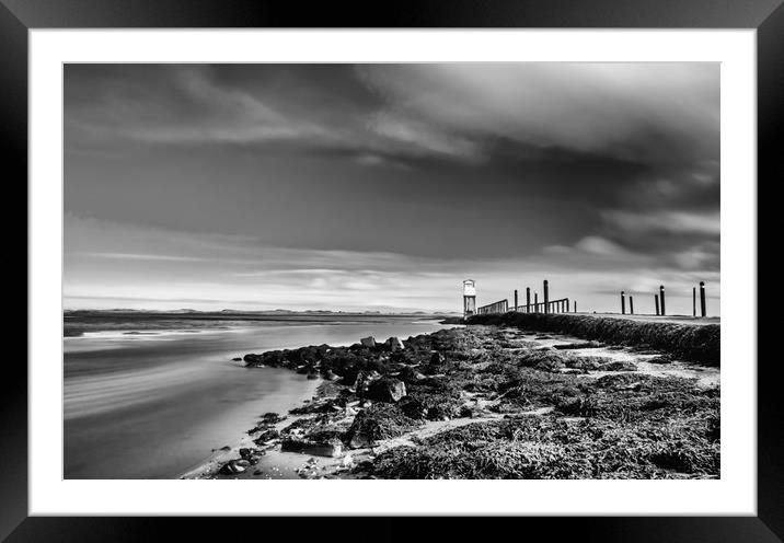 Lindisfarne Causeway Framed Mounted Print by Naylor's Photography