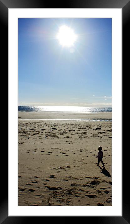 Wait for me! Framed Mounted Print by Sean Wareing