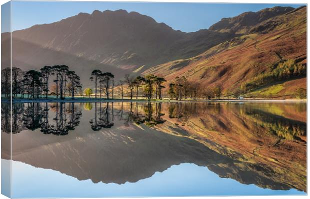 Buttermere Sunbeams Canvas Print by Paul Andrews