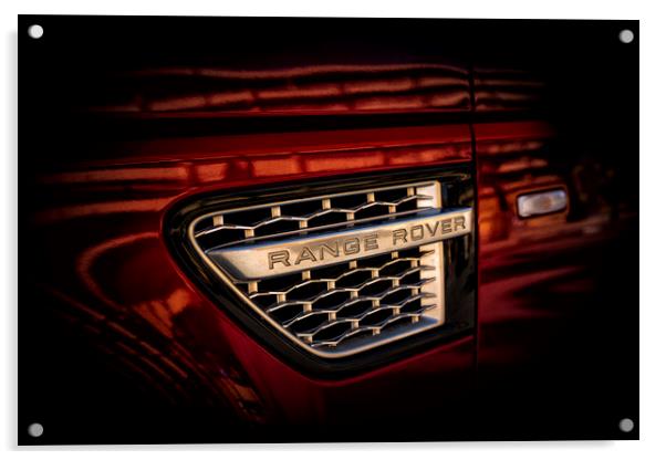 Range Rover Acrylic by John Baker