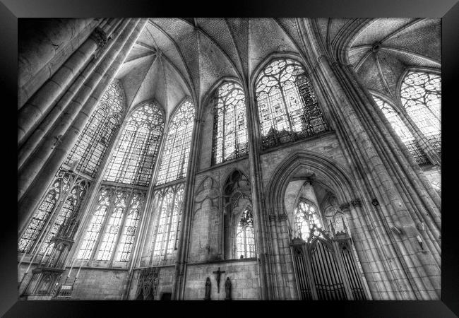 Troyes Cathedral  Framed Print by David Pyatt