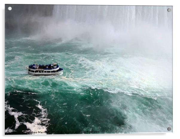 Maid of The Mist                                Acrylic by Stephen Maxwell