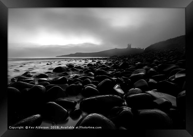 The Castle on the Hill Framed Print by Kev Alderson
