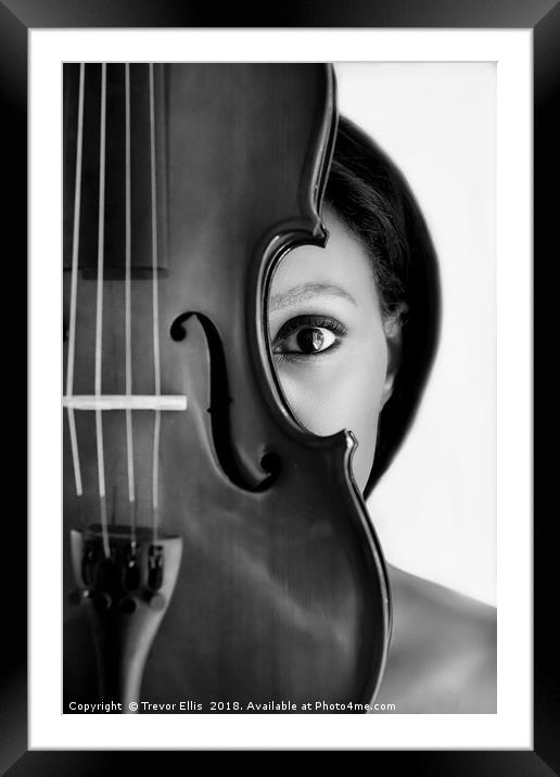 An Eye for Music Framed Mounted Print by Trevor Ellis