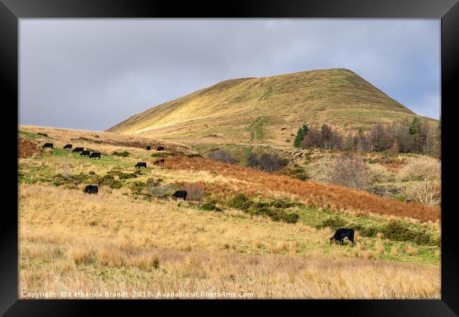 Torpantau Ridge, Brecon Beacons Framed Print by KB Photo