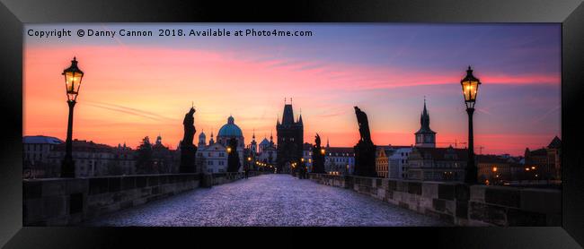 Prague morning light Framed Print by Danny Cannon