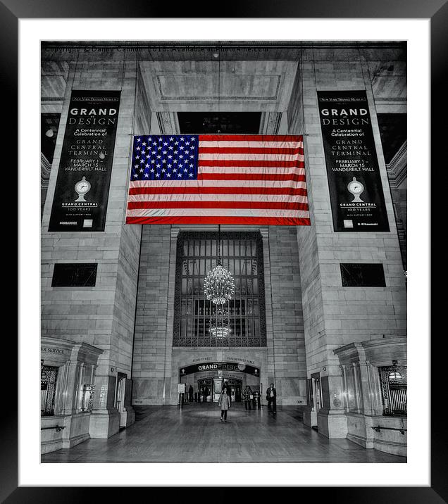 Grand Central Station Framed Mounted Print by Danny Cannon