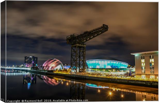 SEC Complex Over the Clyde Canvas Print by Raymond Bell