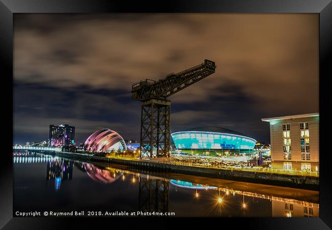 SEC Complex Over the Clyde Framed Print by Raymond Bell
