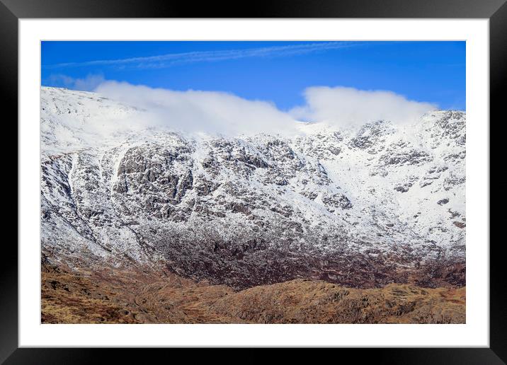 Snowdonia national park,   Framed Mounted Print by chris smith