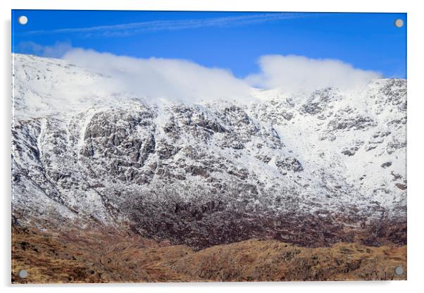 Snowdonia national park,   Acrylic by chris smith