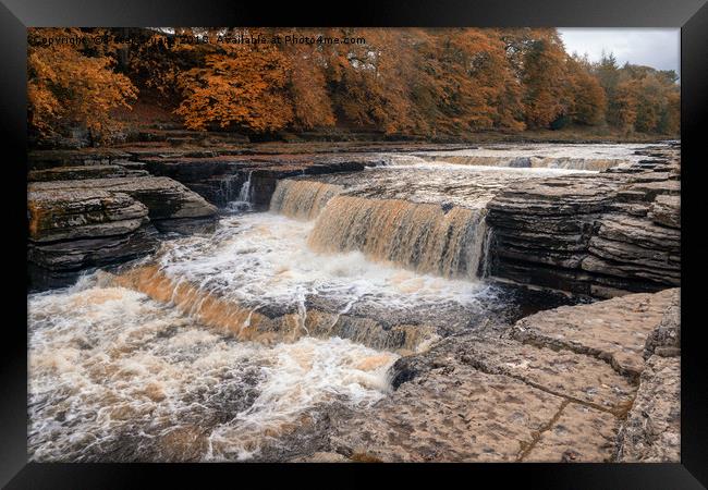 Aysgarth Force Framed Print by Peter Stuart