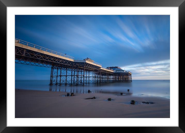 Cromer pier Framed Mounted Print by Mark Hawkes