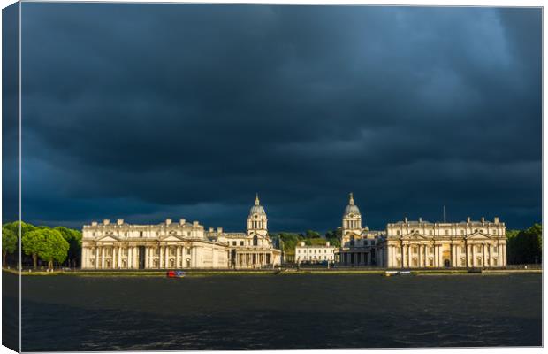 Old Royal Naval College, London Canvas Print by David Ross