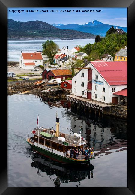 Kristiansund, Norway Framed Print by Sheila Smart
