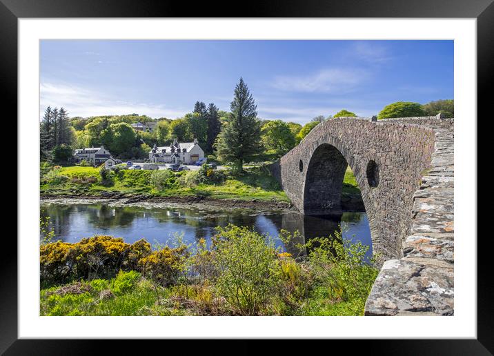 Clachan Bridge, Scotland Framed Mounted Print by Arterra 