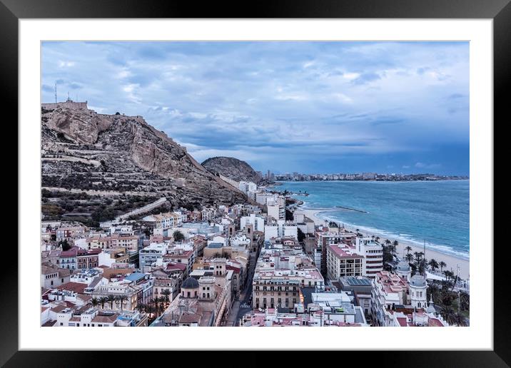 Alicante  Framed Mounted Print by Valerie Paterson