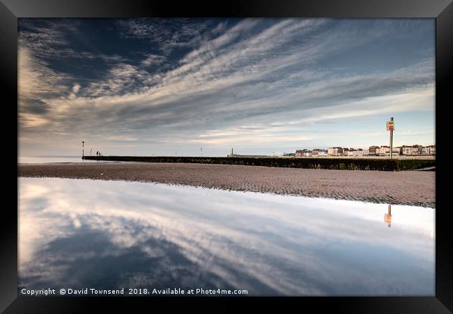 By the Seaside Framed Print by David Townsend