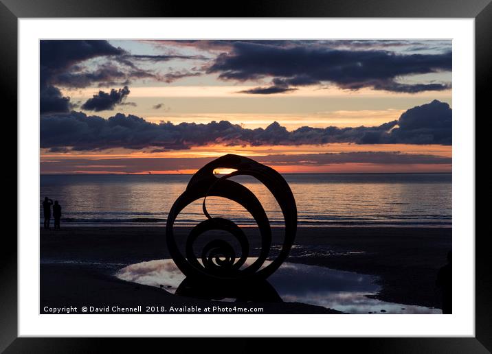 Mary's Shell Framed Mounted Print by David Chennell